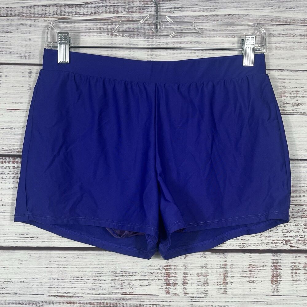 Sunsets Swimwear Swim Shorts Women’s Small Marina Sapphire Blue Lined NEW